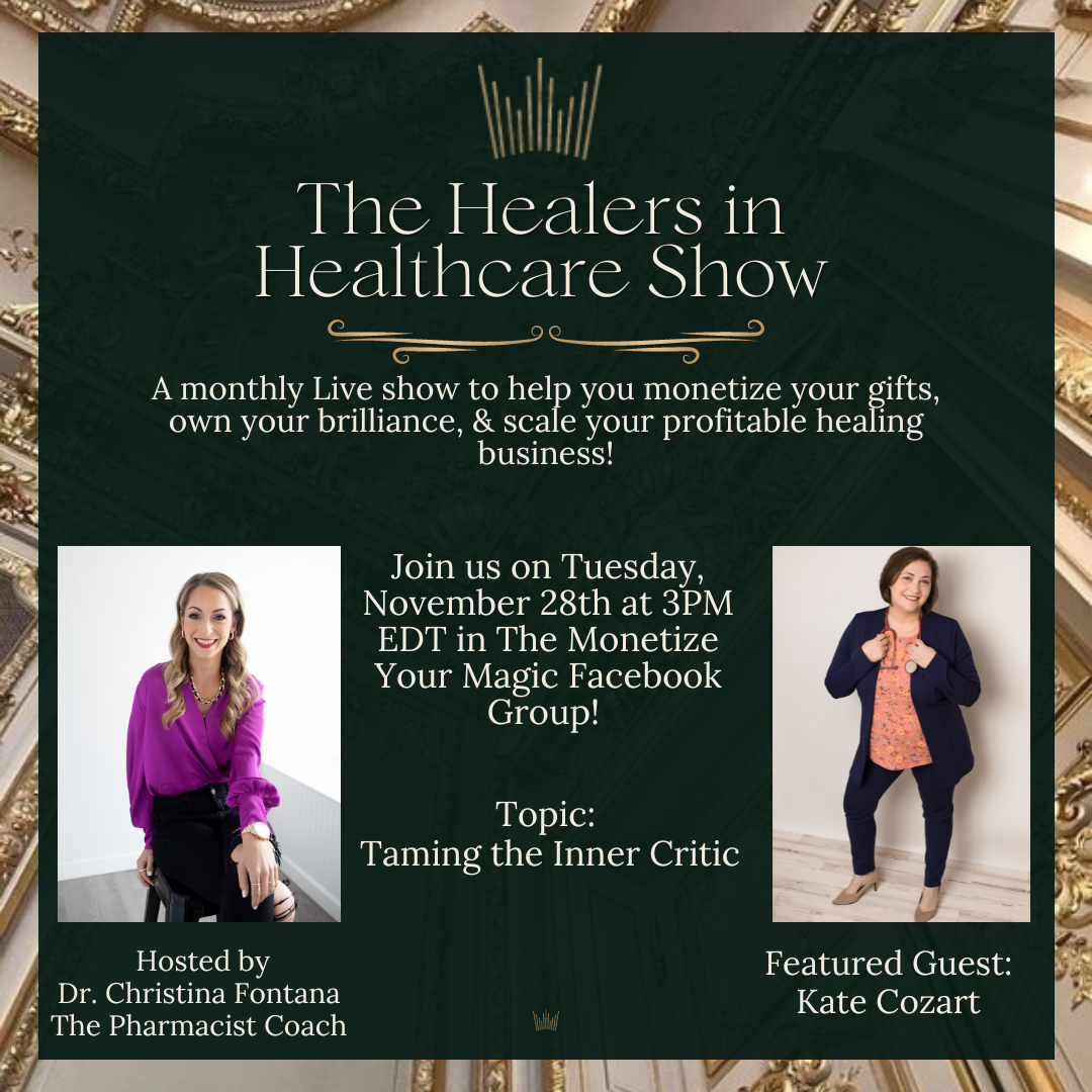 Featured image for “The Healers in Healthcare Show Featuring Kate Cozart”